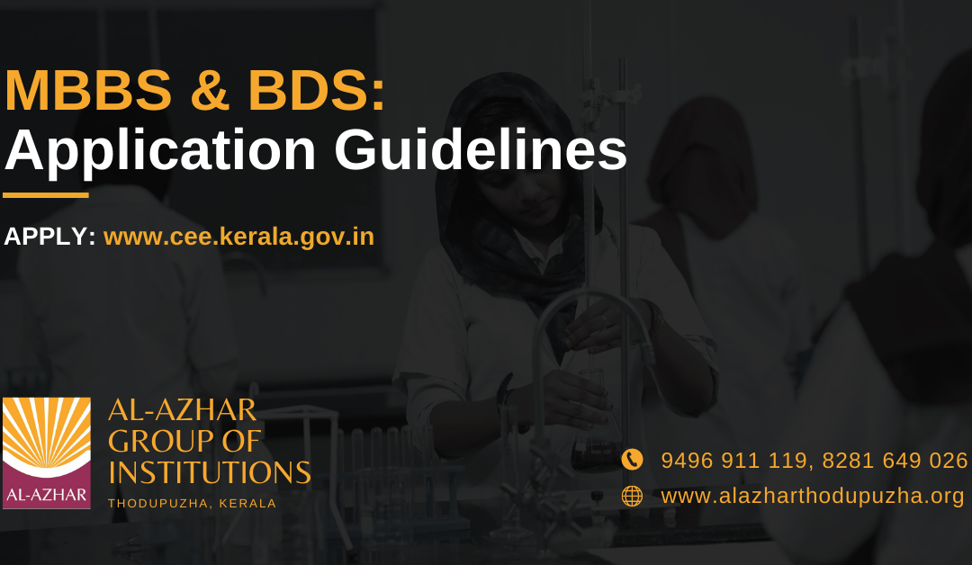 Admission Procedures for MBBS and BDS programmes